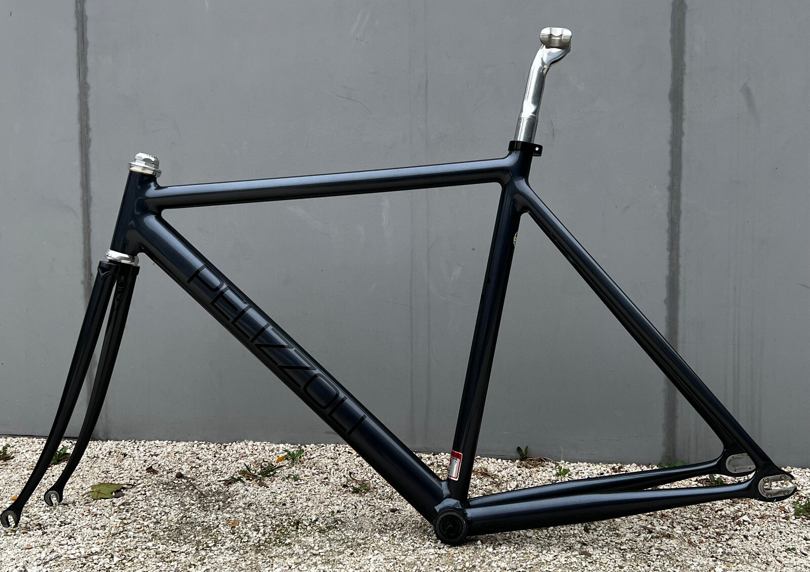 Pelizzoli Leggenda track frameset pista fixed gear Columbus Italy Campagnolo