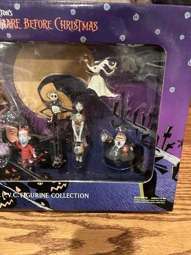 1998 Nightmare Before Christmas PVC Figure Special Package Set 2400 MADE/New - Imagen 11 de 17