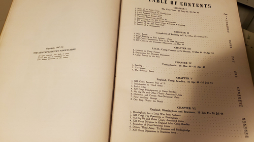 XII Corps Spearhead of Patton's Third Army --Maps --Original Letter & Order Form - Picture 10 of 24