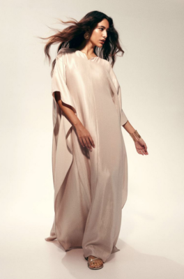 H & M Kaftan dress (Light beige) | eBay