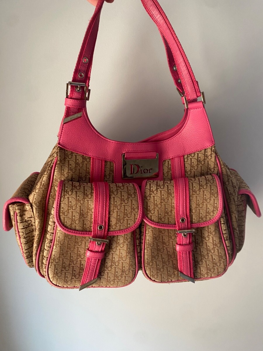 Christian Dior Diorissimo multi-pocket authentic pink VERY GOOD | eBay