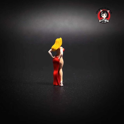 1/64 1/87 1/43 Beauty Girl Lady Scene Miniatures Figures Model For Cars Vehicles - Picture 9 of 19