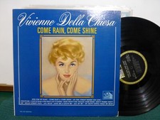 VIVIENNE DELLA CHIESA  COME RAIN OR COME SHINE. JAZZ VOCAL  NEAR MINT VINYL LP.