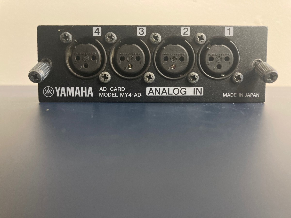 配信機器・PA機器・レコーディング機器 YAMAHA MY4-DA Digital Card Amazon | Yamaha MY4-DA 4-Channel Analog Output Card