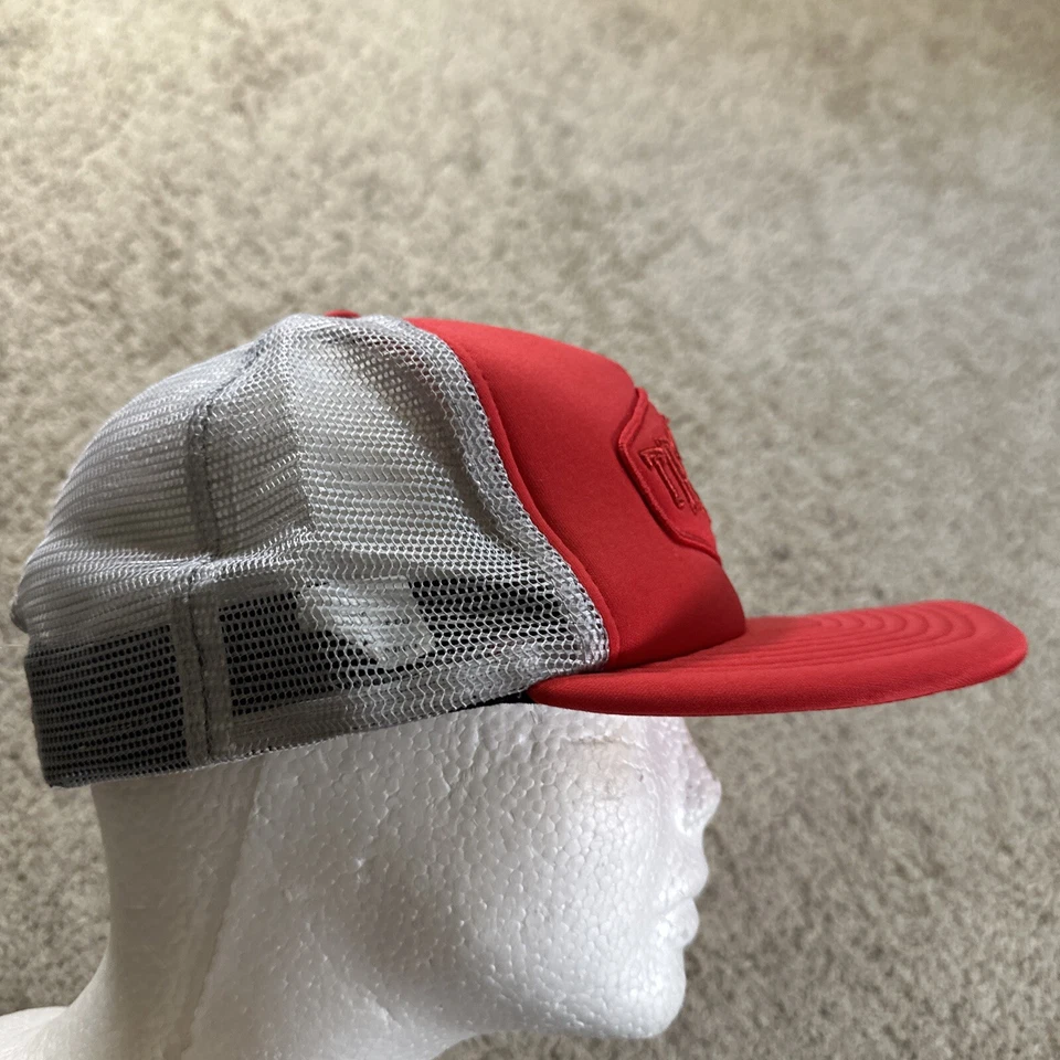 Troy Lee Designs Trucker Gorra Adulto Rojo Snapback Spellout Malla New Era 5950 Foto 4 de 4