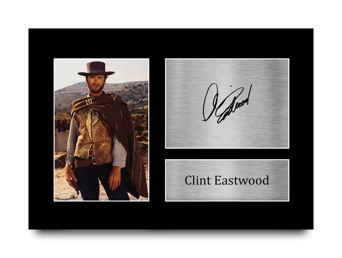 ClintEastwood 直筆サイン入り写真　ハリウッド俳優　認証書付き　レア ClintEastwood 直筆サイン入り写真ハリウッド俳優認証書付きレア