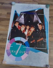 Duran Duran 7 1984 Original Music 80s Pop Rock Group Poster Funky Ent 22X24