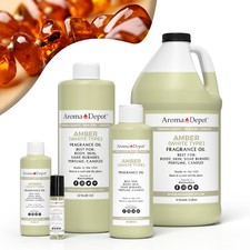 White Amber Fragrance Oil for Body, Candles, Soaps, Lotion, Incense  Diffuser