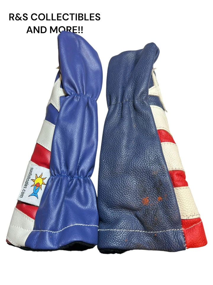 X6 SUNFISH GOLF HEAD-COVERS LOT OF 6 COVERS, SOME OLDER - Image 4 of 4