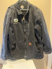 Carhartt Men s Chore Blanket Lined Jacket LOGO Sz XL