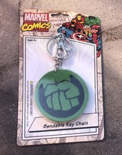 Marvel Comics Incredible Hulk Fist Icon NJ Croce Bendable Keychain