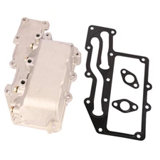 New Fits Perkins 1104 series Caterpillar CAT C4.4 Oil Cooler Core+Housing+Gasket