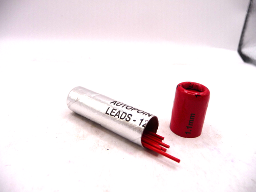 Autopoint Vintage l.l mm RED lead--new old stock - Afbeelding 2 van 2