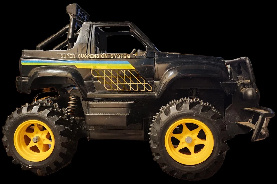 Vintage Radcon Off Road Jeep RC Truck Only Car 1/15 Scale The Finest FOR PARTS - Image 2 of 4