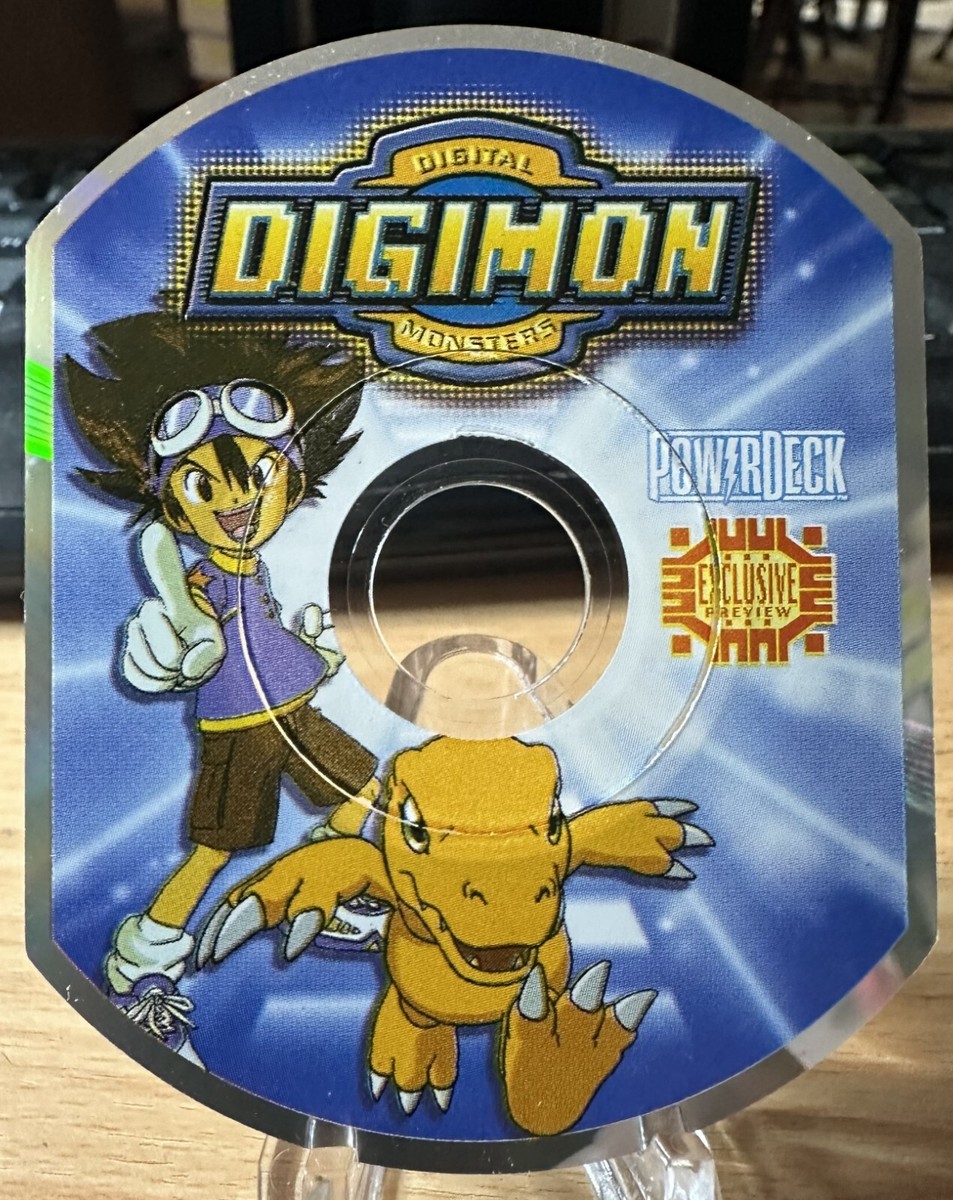 digimon card game rom 1999 Bandai Upper Deck Digital Monsters PowerDeck Trading CD Diaboromon Digimon Card Game Fest