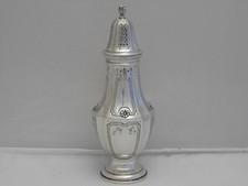 ZUCKERSTREUER  SILBER 800-ER UM 1890