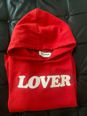 Rare Bianca Chandon OG Lover Hoodie Red Large Frank Ocean