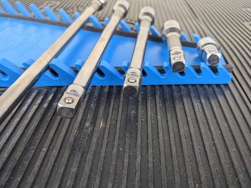 #bh166 Snap On 206afx 3/8" drive 5 Piece Knurled Extension Set - Picture 17 of 18