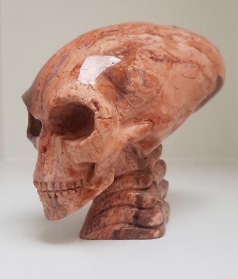 6,5'' 1,8 kg Australischer Bild Jaspis länglich Maya Kristall Stern Wesen. #13