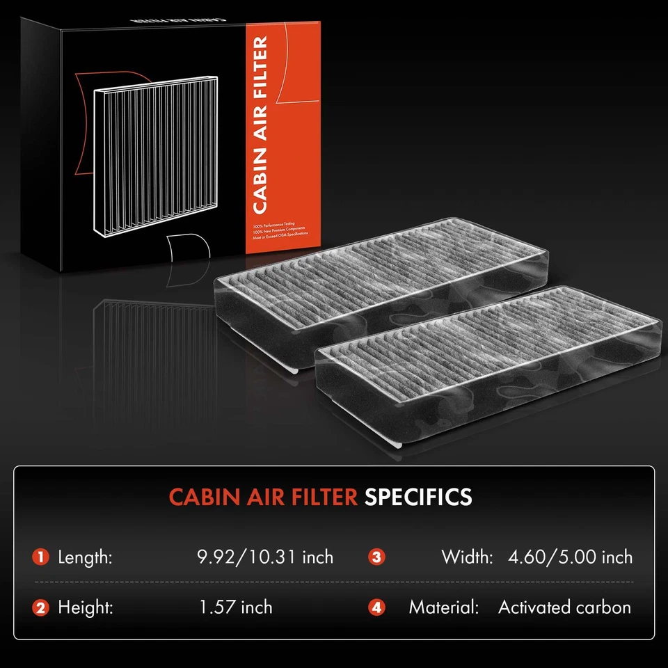 Filtro de aire de motor y cabina para Mercedes-Benz CL500 CL55 AMG S350 S430 S500 Foto 3 de 4