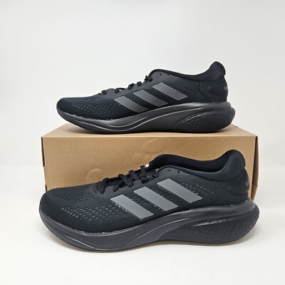 Men's Adidas Supernova 2 Boost Athletic Running Shoe / Black / GW9087 / Size 11