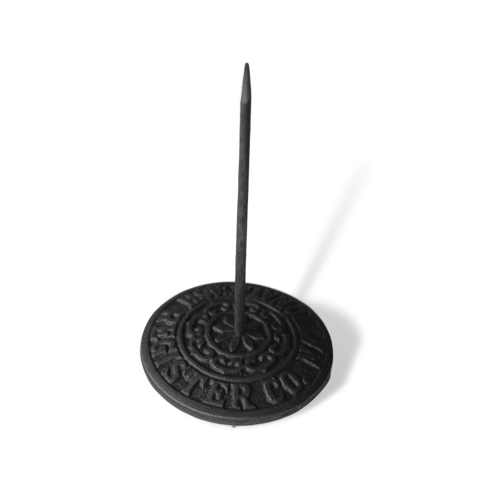 Ghisa fermacarte a punta di registratore di cassa vintage