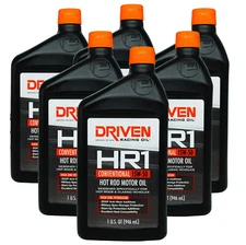 Driven Motor Oil - HR1 Hot Rod Oil - High Zinc - 15W50 - Conventional - 6 qt