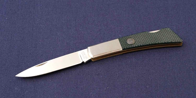 GERBER Silver Knight 300A ABS Checkered silver paper No.1, mirror 