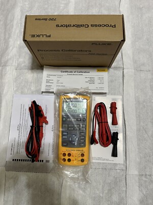 Fluke 725 MULTIFUNCTION PROCESS CALIBRATOR In NEW FACTORY BOX) CAL 3/2024