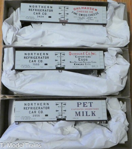 Accurail HO #8096 Northern Refrigerator Car Company (juego de 3 autos) | Zustand: New