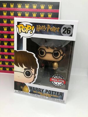 IN HAND** SPECIAL EDITION Funko Pop! HARRY POTTER with GOLDEN EGG