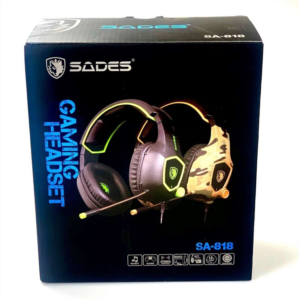 Gaming Headsets Surround Headphone for Xbox One PC W/Mic eBay