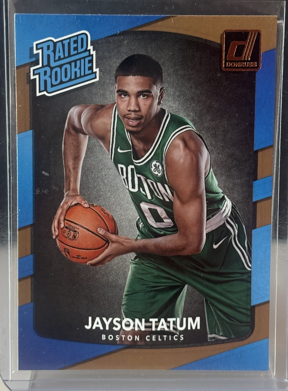 2017-18 Panini Donruss - Rated Rookie Jayson Tatum #198 (RC) Celtics