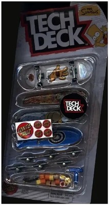 TED Tech Deck 4 Pack - The Simpsons Karton 85862 Deutsch 2025 EAN 0681147085862
