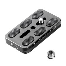 PU70 Camera Quick Release Plate 70x38mm 1/4 Inch Screw Arca Swiss