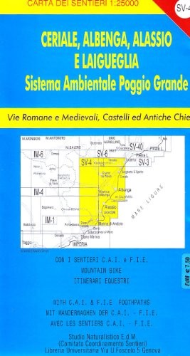 9788896107089 SV 4 Savona, Ceriale, Albenga, Alassio, Laigueglia 1:25.000 - Nico - Foto 1 di 1