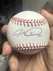 JACOB DeGROM Signed OML Baseball JSA Certified 2X CY Mets Rangers