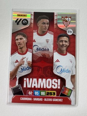 2025/26 Panini Adrenalyn XL La-Liga Carmona-Vargas-Alexis Sanchez #378