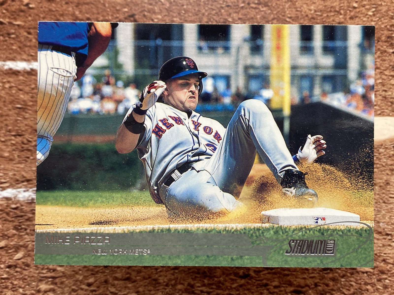 Mike Piazza 2003 Topps Stadium Club #100 New York Mets