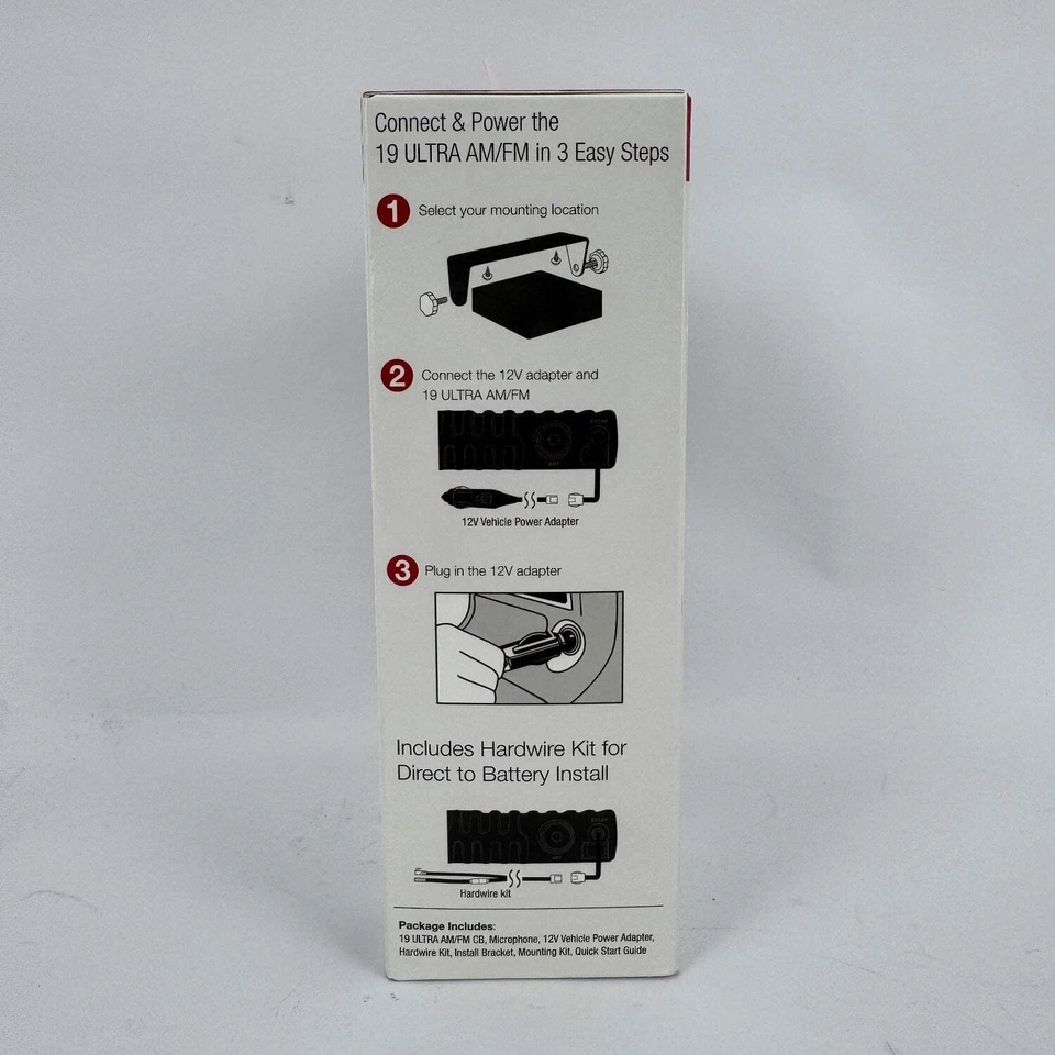 Nueva radio CB recreativa compacta Cobra 19 Ultra AM/FM Foto 2 de 4