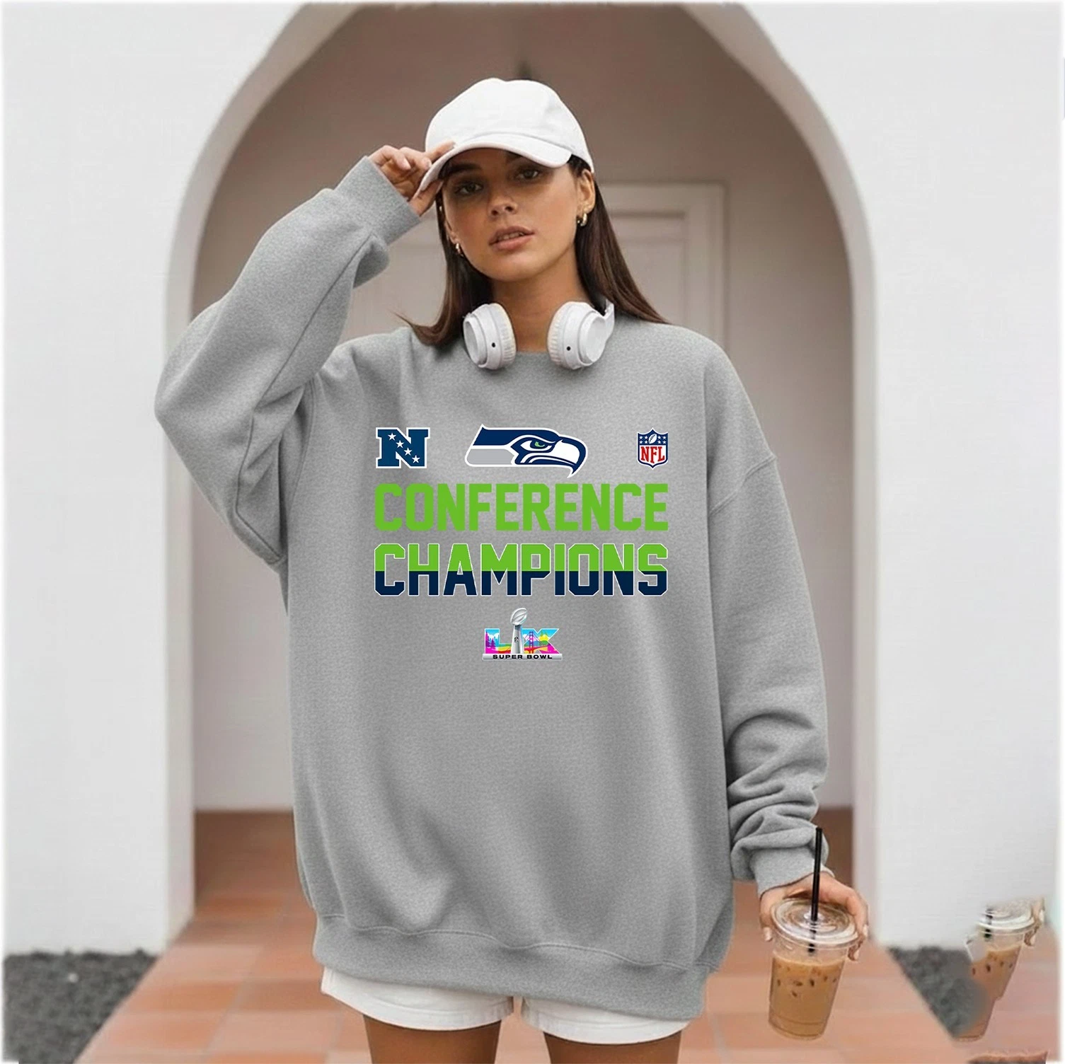 Seattle Seahawks 2025 NFC Championship Sweatshirt