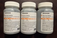 McKesson Saline Solution 3 Pack
