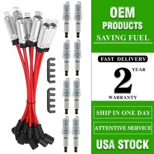 (8PCS) 9748UU Wires & 41-962 Spark Plugs Set ...