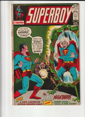 Superboy #184 (DC 1972) VERY FINE -7.5