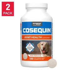 COSEQUIN GLUCOSAMINE FOR DOGS CANINE HIP AND JOINT HEALTH SUPPLEMENT MSM 360 TAB