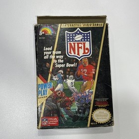 NFL Football (NES Nintendo Entertainment System) Cart Box Only - no manual