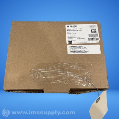 Brady B33-750-2-342-2 Wire Marking Sleeve FNOB