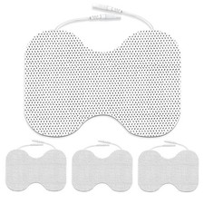 Tens Unit Electrode Pads for Shoulder Waist Knee 4 6" Large White