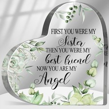 Sympathy Gifts for Sister Loss Memorial Plaque Bereavement Grief Remembrance