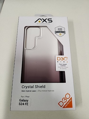 Brand New AXS Crystal Shield Slim Hybrid Case For Galaxy S23 FE PHONE CASE - Picture 2 of 8